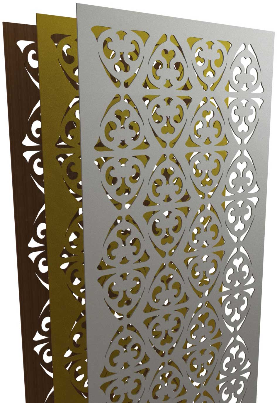 3D Rendering of a Parasoleil panel set